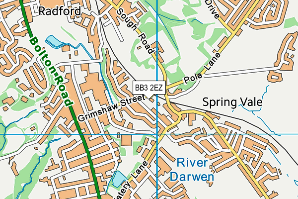 Map of GAVIN BIBBY DRYLINING SERVICES LIMITED at district scale