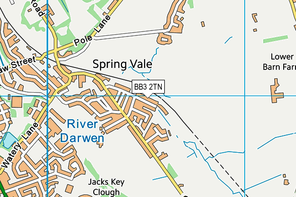 Map of A N WHALLEY LTD at district scale