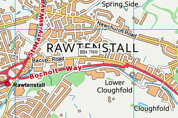 Map of EDENFIELD RESTAURANTS LIMITED at district scale