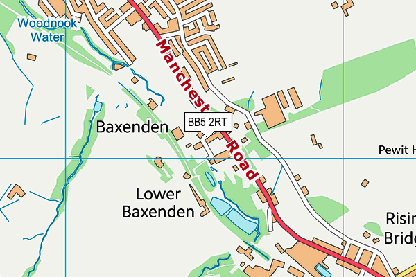 Map of BAXENDEN CAR BREAKERS LTD at district scale