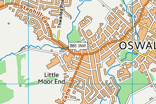 Map of UNION ROAD CARS LTD at district scale