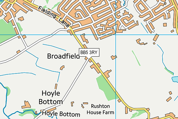 Map of BROADFIELD MOTOR COMPANY LIMITED at district scale