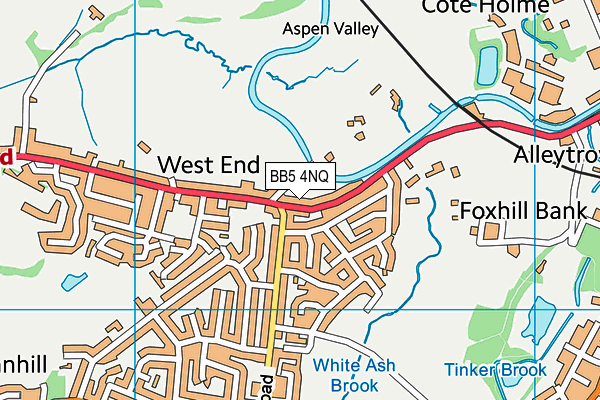Map of H AND S FEEDS LTD at district scale