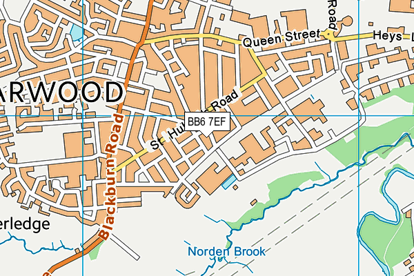 Map of HARWOOD SCRAP & SKIP HIRE PROPERTIES LTD at district scale