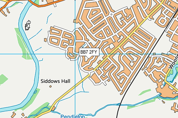 Map of ARDOUR FLOORING LTD at district scale