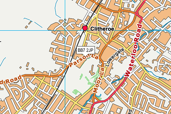 Map of DILRAJ (CLITHEROE) LTD at district scale