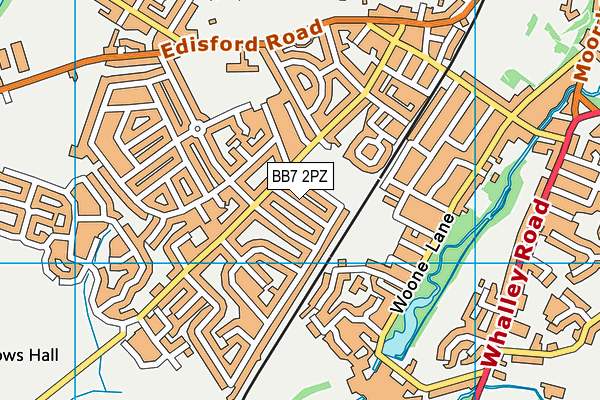 Map of BEACONBERG LTD at district scale