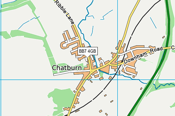 BB7 4GB map - OS VectorMap District (Ordnance Survey)