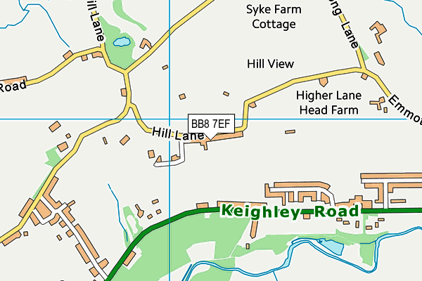Map of RAYMOND SMITH HAULAGE LIMITED at district scale