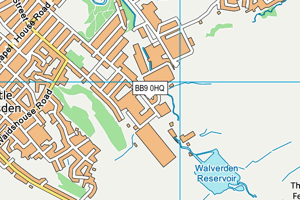 Ultimate Strength & Fitness map (BB9 0HQ) - OS VectorMap District (Ordnance Survey)