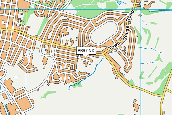 Great Marsden St John's C Of E Primary Academy map (BB9 0NX) - OS VectorMap District (Ordnance Survey)