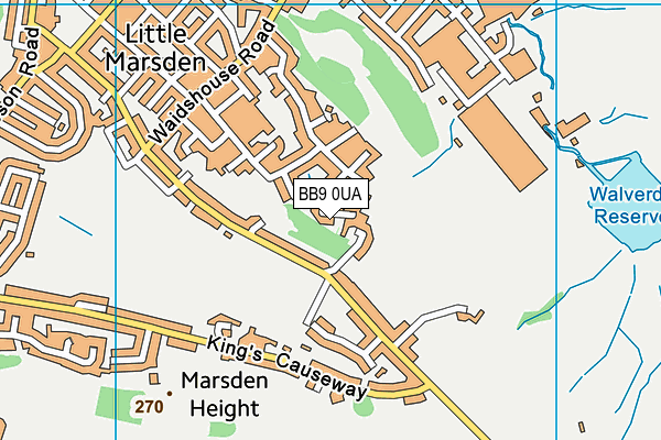 Map of ABBOTT HAIR LTD at district scale