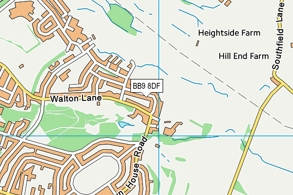 Map of HOLLIN VILLAS SOLICITORS LTD at district scale