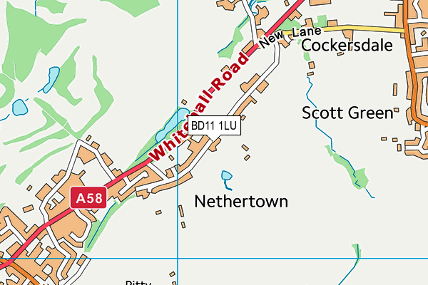 Map of LISTERHILL PROPERTIES LIMITED at district scale