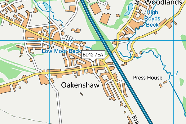 Map of WHITEOAK (YORKSHIRE) LTD at district scale