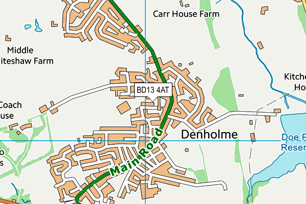 Map of BRONTË BREWERY LIMITED at district scale
