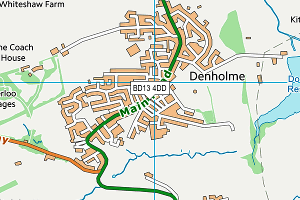 Map of DENHOLME FISHERIES LTD at district scale
