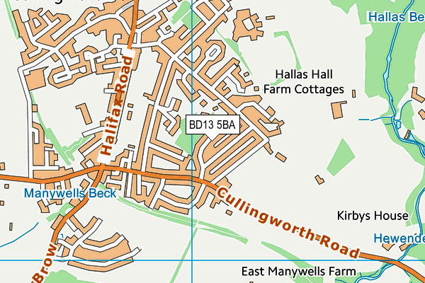 Map of BEN JORDAN MUSIC LTD at district scale