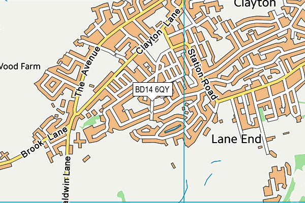 Map of SACKVILLE SUPPLIES LTD at district scale