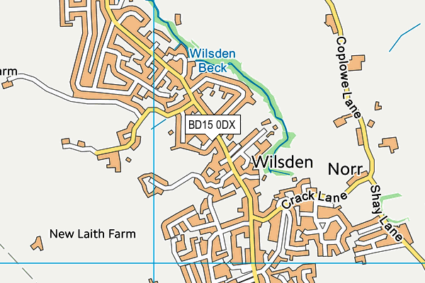 Map of NELSON ARMS (MORLEY) LIMITED at district scale