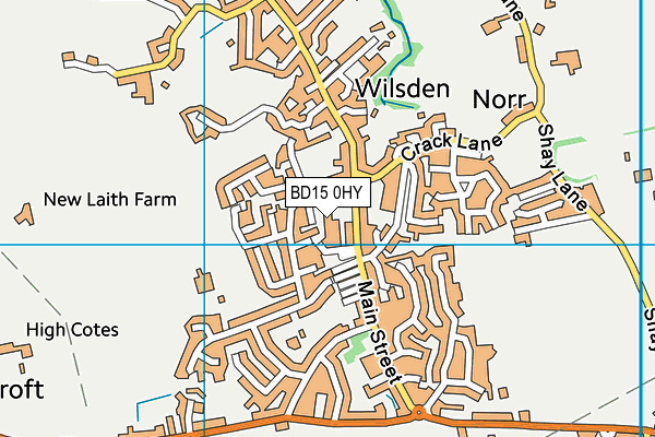 Map of WILSDEN AUTOS LIMITED at district scale
