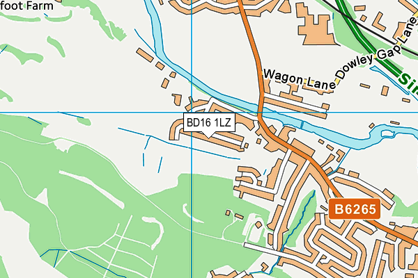 Map of WEST YORKSHIRE HEATING & PLUMBING SERVICES LIMITED at district scale