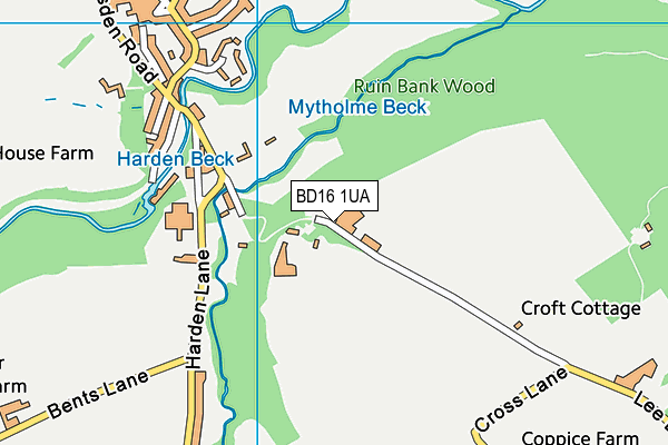 Map of ARTHINGTON ESTATES LIMITED at district scale