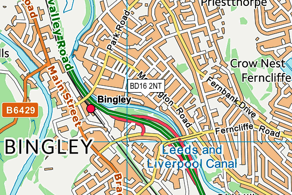 Map of BILLY’S RETRO LTD at district scale