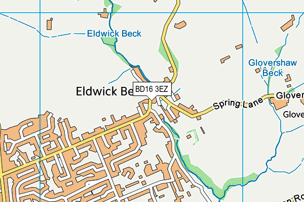 Map of BECKSIDE OFFICE SERVICES LIMITED at district scale