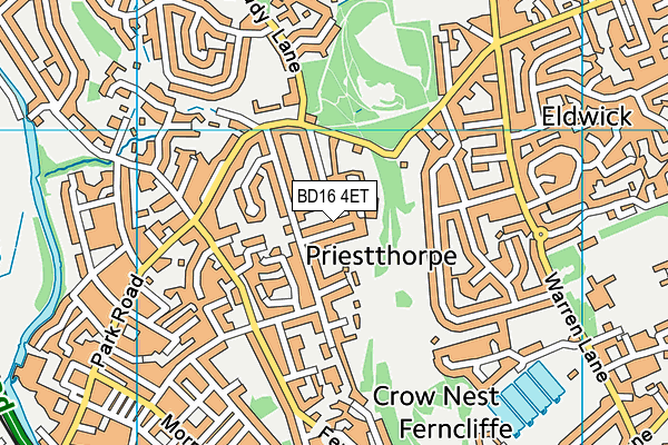 Map of EWEN GODFREY CONSULTANCY SERVICES LTD at district scale