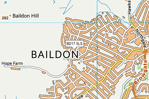 Map of RICHARD SUTTON HEALTH AND CARE LTD at district scale