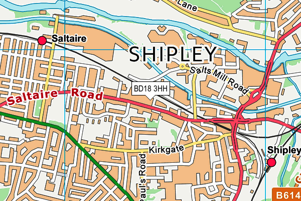 Map of SHARP & GRIFFITHS LIMITED at district scale