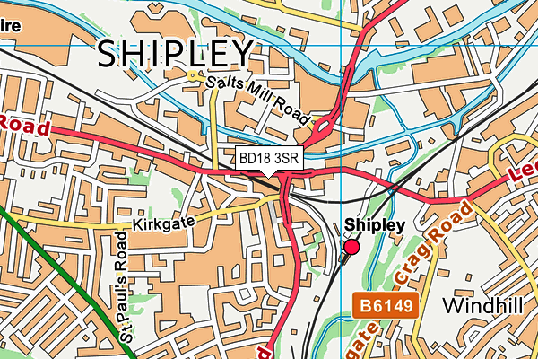 Map of SIMPLY PROMOTIONAL (YORKSHIRE) LIMITED at district scale