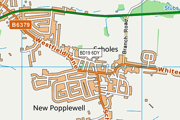 Map of TOP POUNDS AND DIY STORE LIMITED at district scale