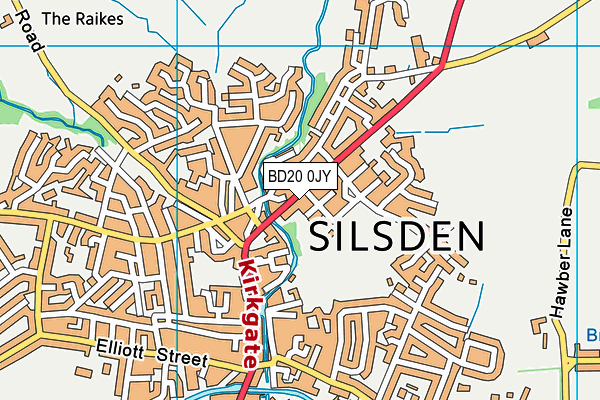 Map of OMEGA WINDOWS UK LTD at district scale