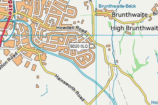 Map of AIREDALE ACCOUNTANCY SERVICES LIMITED at district scale