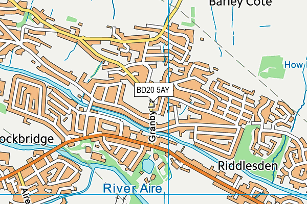 Map of FOWLDS COOKE MARKETING LTD at district scale