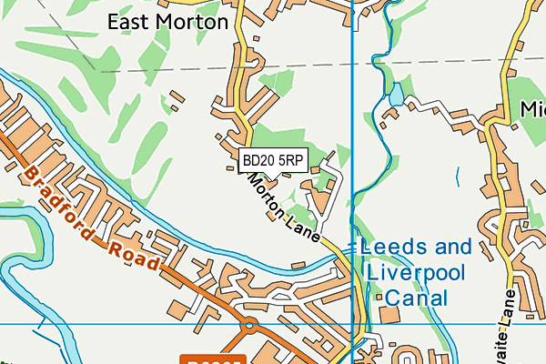 Map of MORTON RESIDENTS MANAGEMENT COMPANY LIMITED at district scale
