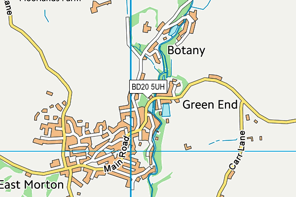 Map of JAMES FAWCETT FREELANCE LTD at district scale