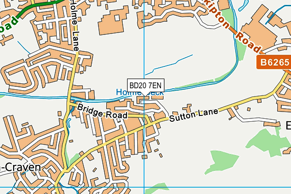 BD20 7EN map - OS VectorMap District (Ordnance Survey)