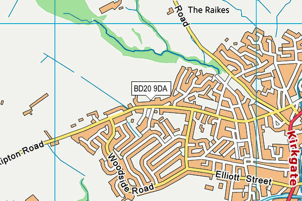 Map of DAVRIC CONSTRUCTION PROJECTS LIMITED at district scale