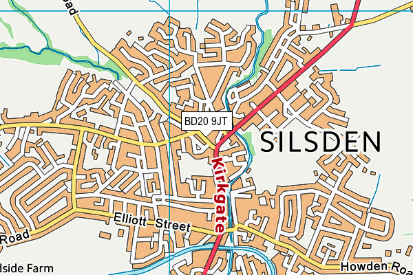 Map of JUMP PROPERTY LTD at district scale