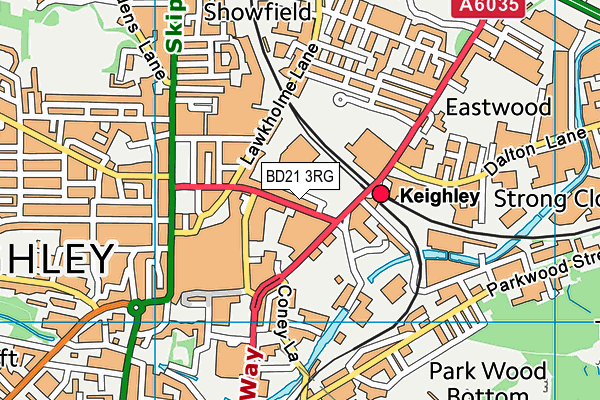 Map of AESTHETICS HEAVEN AND BEAUTY LTD at district scale