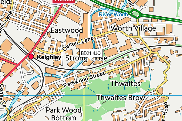 Map of AUTOTEC & DAVID PEEL AUTO ELECTRICIANS LTD at district scale