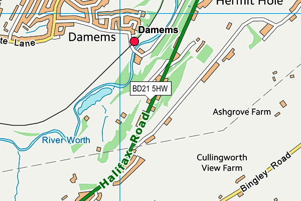 Map of BRONTE STAIRLIFTS LIMITED at district scale