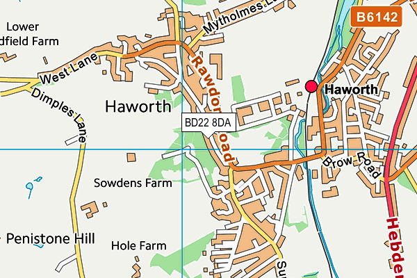 Map of ORIGIN8 HAWORTH LTD at district scale