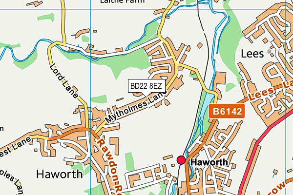 Map of SKYFALL HAWORTH LIMITED at district scale