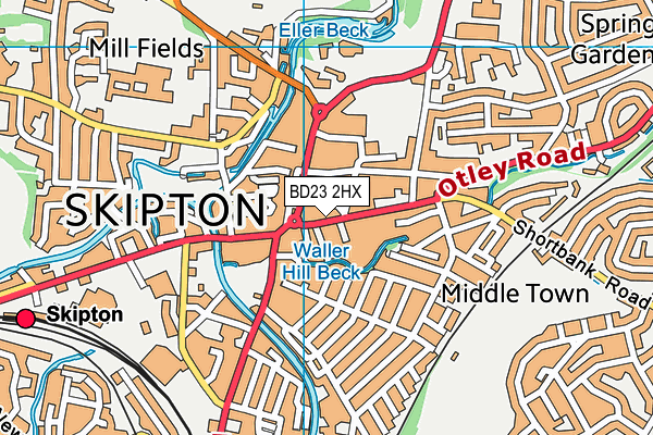 Map of WESTROW SKIPTON LLP at district scale