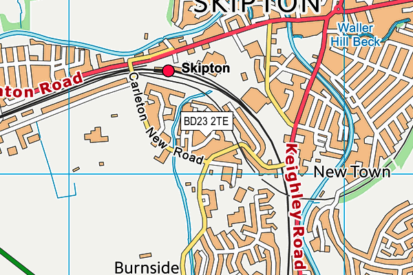 Map of INTOUCH SKIPTON LIMITED at district scale