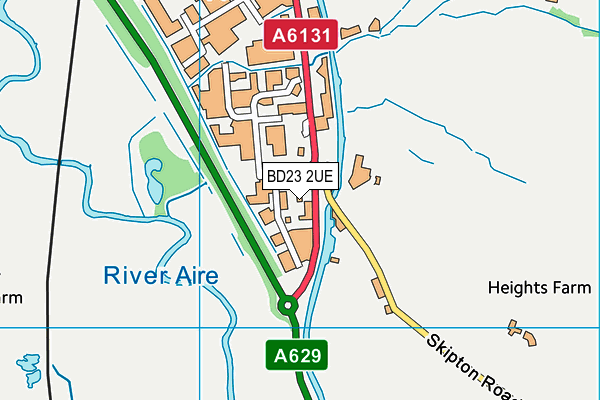 Map of RAINHALL FARM LIMITED at district scale
